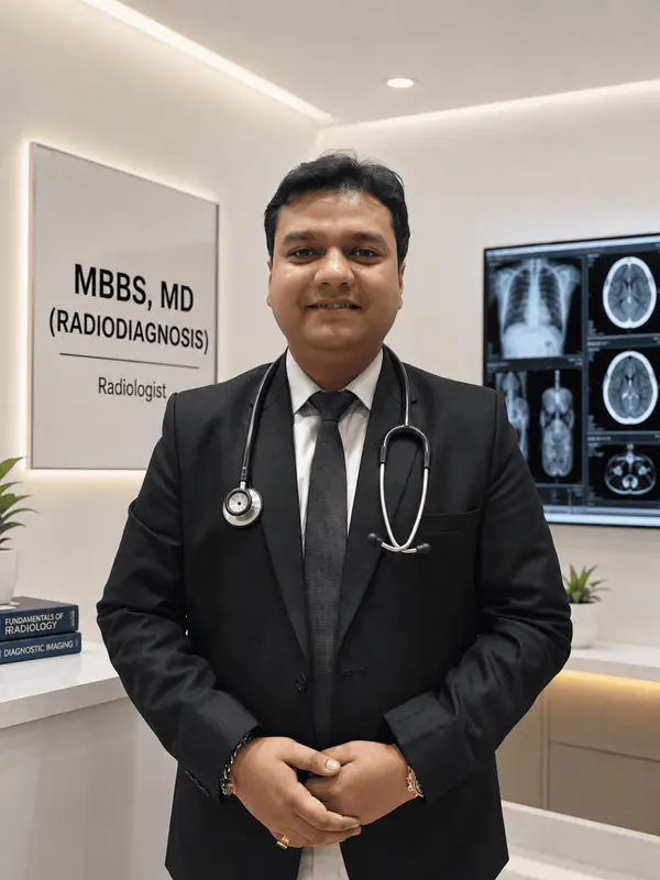 Dr. Amit Aggarwal, radiologist at Om Imaging Centre